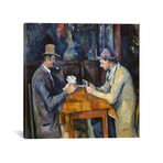 The Card Players // Paul Cezanne // c. 1893-96 (18"W x 18"H x 0.75"D)