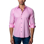 Solid Button-Up // Pink (S)
