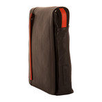 Haversack Bicolor // Large // Black + Orange