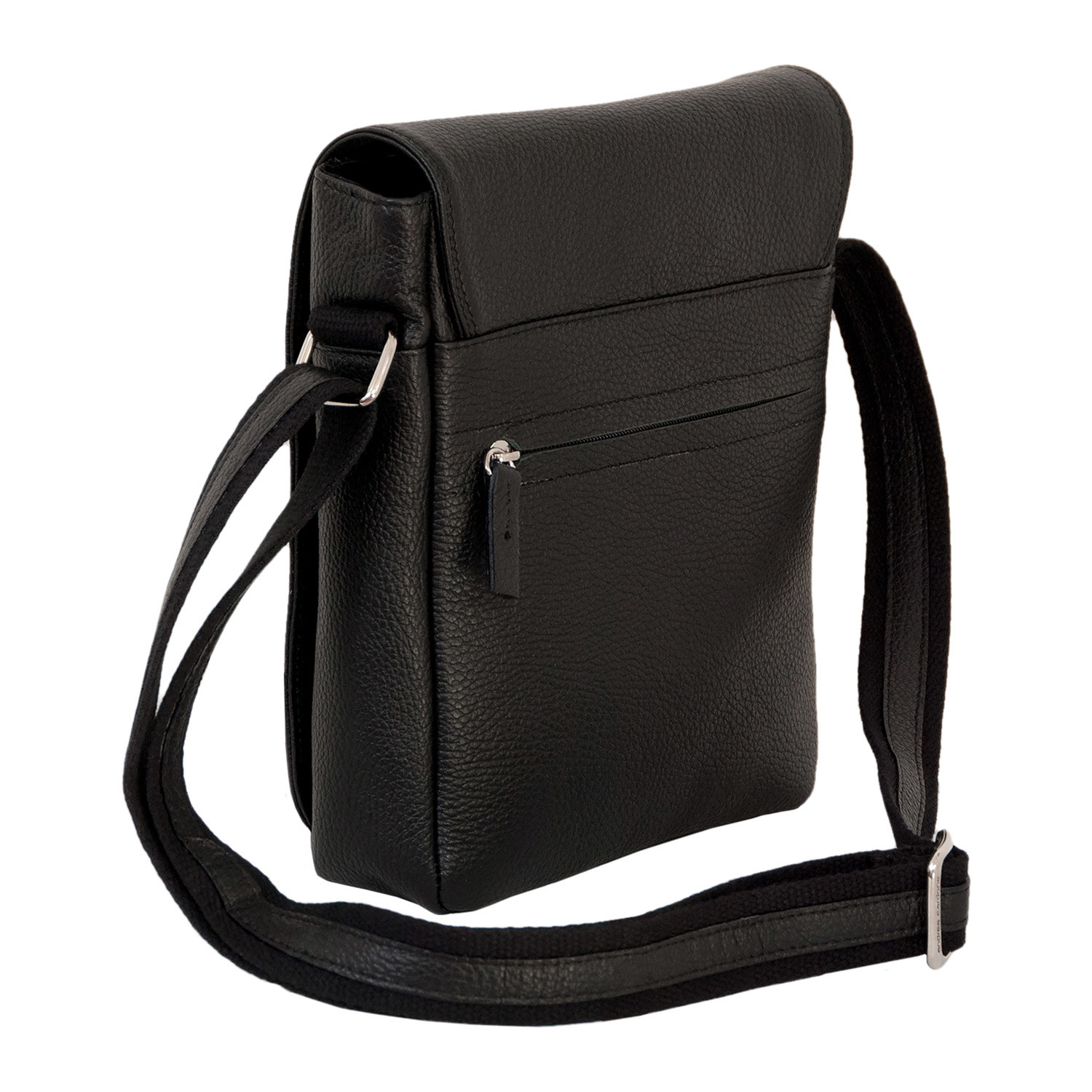 BS001 Leather Haversack // Black - Andrea Cardone - Touch of Modern