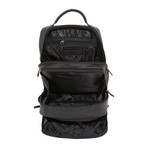 BZ101 Leather Backpack // Large (Black)