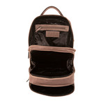 BZ101 Leather Backpack // Large (Black)