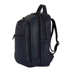 BZ101 Leather Backpack // Large (Black)