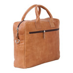 L101 Vintage Leather Briefcase (Brown)