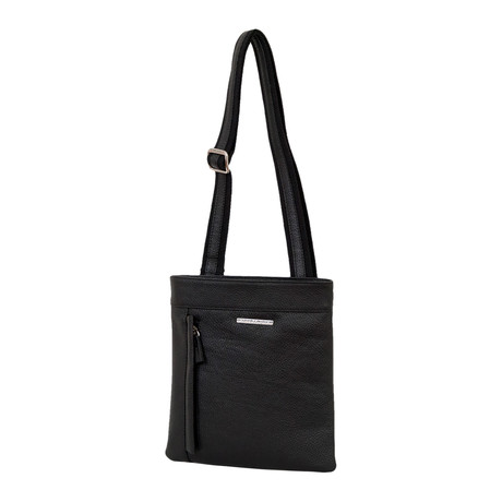 PP001 Leather Bag // Small // Black