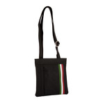 Italian Flag Bag // Black (Small)