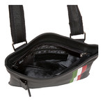 Italian Flag Bag // Black (Small)