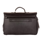 WR001 Leather Work Bag (Black)