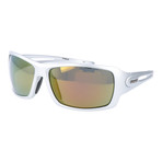 Rectangular Sport Sunglasses // Pearl + Multi