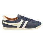 Bullet Nylon Low Top Trainer // Navy + Ecru + Orange (US: 9)