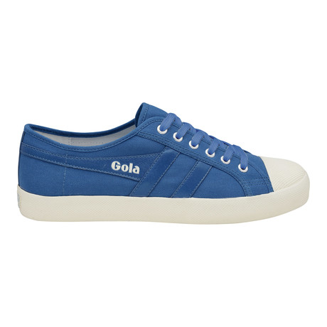 Coaster Low Top Plimsoll // Marine Blue + Off White (US: 7)