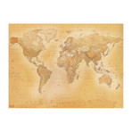 Vintage Style Old Map Deco Wall Mural