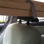Seat Rack // Interior Cargo Rack + Camera Mount