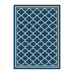 Garden City Tangier Transitional Rug // Navy (2'7"L x 7'3"W)