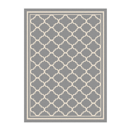 Garden City Tangier Transitional Rug // Gray (2'7"L x 7'3"W)