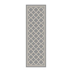 Garden City Tangier Transitional Rug // Gray (2'7"L x 7'3"W)