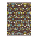 Garden City Quinn Transitional Rug // Brown (2'7"L x 7'3"W)