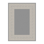 Garden City Gaia Transitional Rug // Gray (2'7"L x 7'3"W)