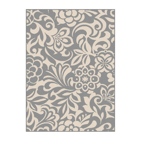 Garden City Tahari Transitional Rug // Gray (2'7"L x 7'3"W)