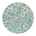 Garden City Tahari Transitional Rug // Aqua (2'7"L x 7'3"W)