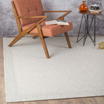 Serenity Largo Modern Rug // Gray (2'4"L x 7'2"W)