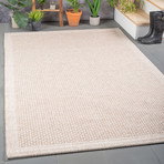 Serenity Largo Modern Rug // Taupe (2'4"L x 7'2"W)