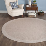 Serenity Largo Modern Rug // Taupe (2'4"L x 7'2"W)