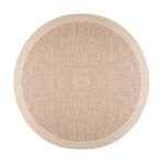 Serenity Largo Modern Rug // Taupe (2'4"L x 7'2"W)