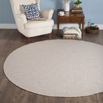 Serenity Largo Modern Rug // Cream (2'4"L x 7'2"W)