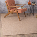 Serenity Largo Modern Rug // Beige (2'4"L x 7'2"W)