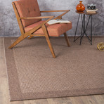 Serenity Largo Modern Rug // Mocha (2'4"L x 7'2"W)