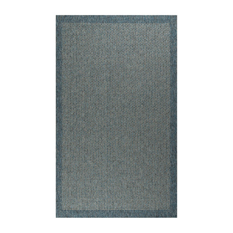 Serenity Largo Modern Rug // Denim (2'4"L x 7'2"W)