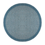 Serenity Largo Modern Rug // Denim (2'4"L x 7'2"W)