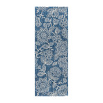 Veranda Venice Transitional Rug // Indigo (2'7"L x 7'3"W)