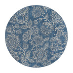 Veranda Venice Transitional Rug // Indigo (2'7"L x 7'3"W)