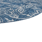 Veranda Venice Transitional Rug // Indigo (2'7"L x 7'3"W)