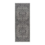 Veranda Vaux Traditional Rug // Black (2'7"L x 7'3"W)