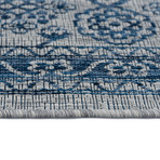 Veranda Vaux Traditional Rug // Indigo (2'7"L x 7'3"W)