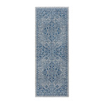 Veranda Vaux Traditional Rug // Indigo (2'7"L x 7'3"W)