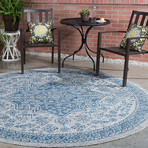 Veranda Vaux Traditional Rug // Indigo (2'7"L x 7'3"W)