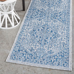 Veranda Vaux Traditional Rug // Indigo (2'7"L x 7'3"W)