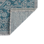 Veranda Vaux Traditional Rug // Aqua (2'7"L x 7'3"W)