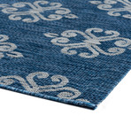 Veranda Vega Transitional Rug // Indigo (2'7"L x 7'3"W)