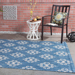 Veranda Vega Transitional Rug // Indigo (2'7"L x 7'3"W)