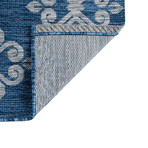 Veranda Vega Transitional Rug // Indigo (2'7"L x 7'3"W)