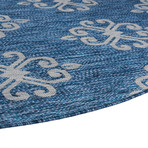 Veranda Vega Transitional Rug // Indigo (2'7"L x 7'3"W)