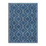 Veranda Villa Transitional Rug // Indigo (2'7"L x 7'3"W)