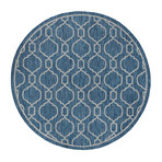 Veranda Villa Transitional Rug // Indigo (2'7"L x 7'3"W)