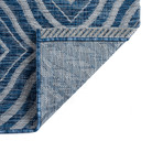 Veranda Varuca Contemporary Rug // Indigo (2'7"L x 7'3"W)