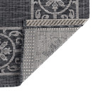 Veranda Varrock Traditional Rug // Black (2'7"L x 7'3"W)